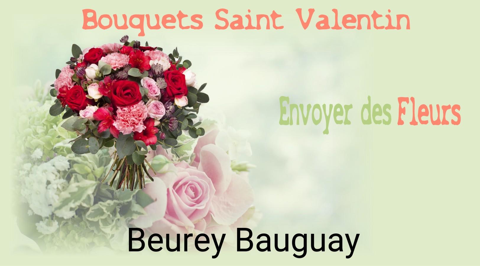 Roses de Saint-Valentin livrées à Beurey-Bauguay